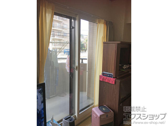 埼玉県川口市のの二重窓（内窓） インプラス ダストバリア仕様 引違い窓 2枚建 施工例