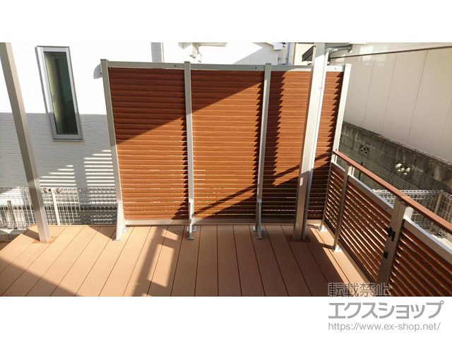 埼玉県川越市ののウッドデッキ リウッドデッキ 200 施工例