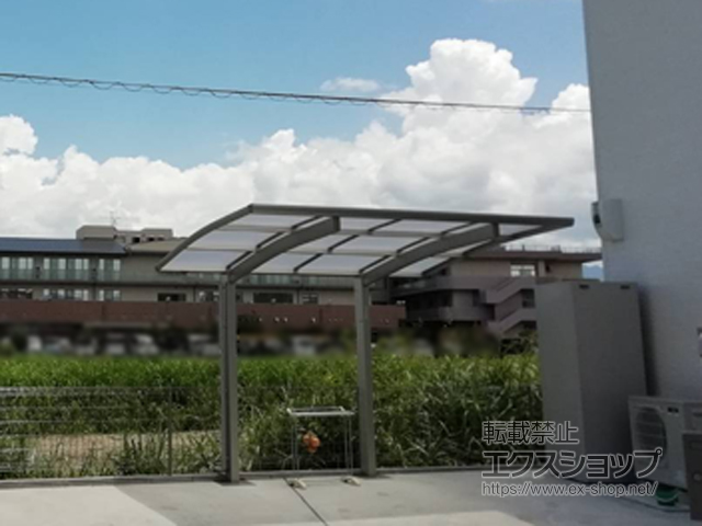 奈良県橿原市ののサイクルポート・駐輪場 プレシオスポート ミニ 積雪〜20cm対応 施工例