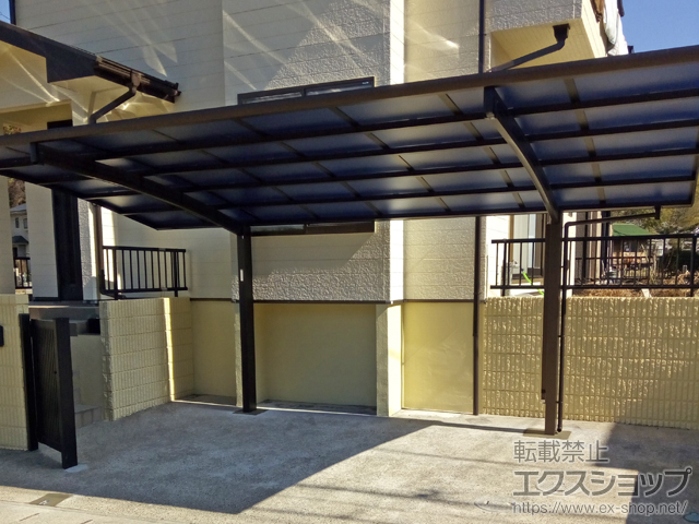 千葉県君津市ののカーポート レイナポートグラン　積雪〜20cm対応 施工例