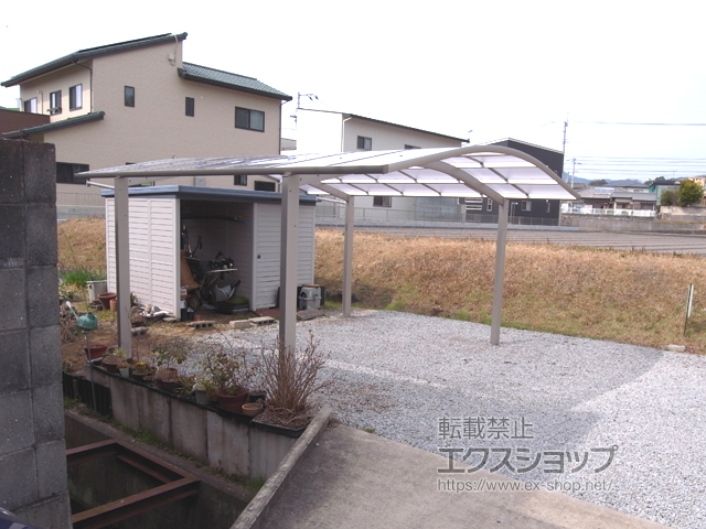 香川県高松市ののカーポート レイナツインポートグラン　積雪〜20cm対応 施工例