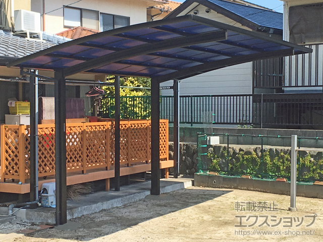 大分県別府市ののカーポート レイナポートグラン　積雪〜20cm対応 施工例