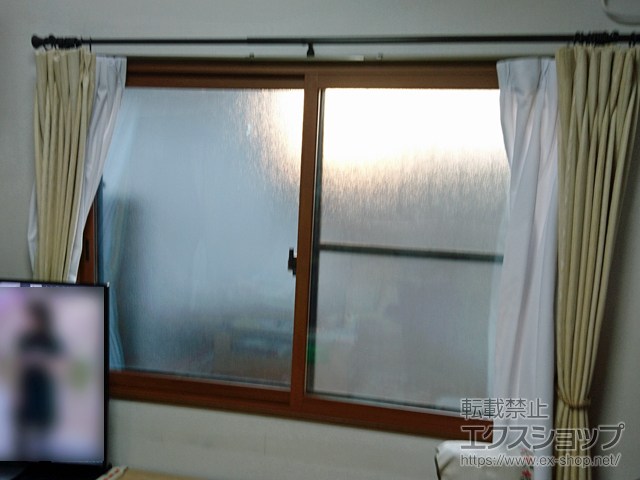 兵庫県芦屋市のの二重窓（内窓） インプラス ダストバリア仕様 引違い窓 2枚建 施工例