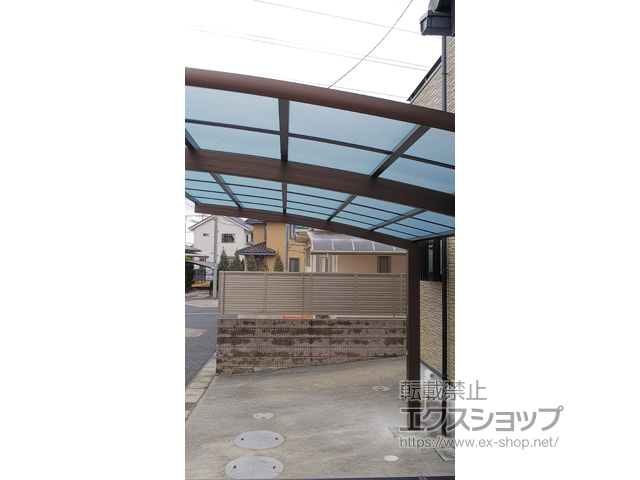 千葉県茂原市ののカーポート レイナポートグラン　積雪〜20cm対応 施工例