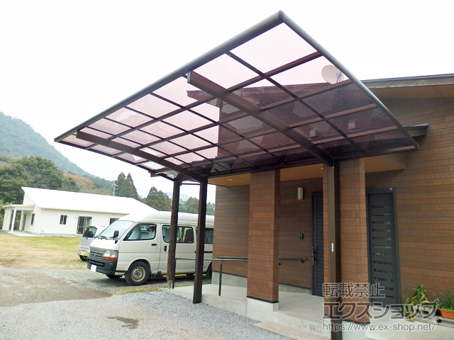 鹿児島県枕崎市ののカーポート レイナポートグラン　積雪〜20cm対応 施工例