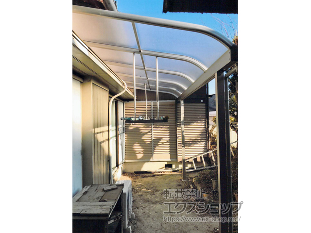 愛知県みよし市ののテラス屋根 ヴェクターテラス R型 テラスタイプ 単体 積雪〜20cm対応 施工例