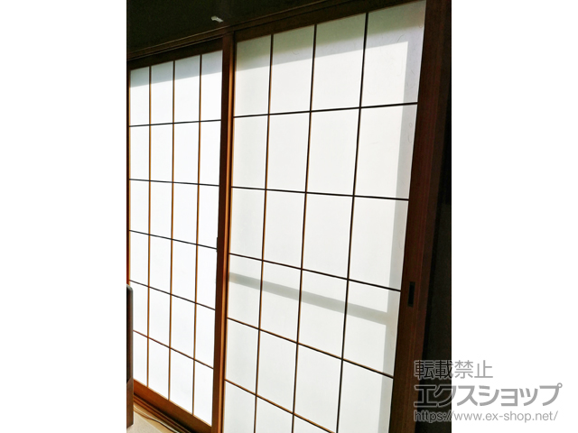 千葉県千葉市のの二重窓（内窓）、フェンス・柵 【特注】インプラス ダストバリア仕様 引違い窓 2枚建 施工例