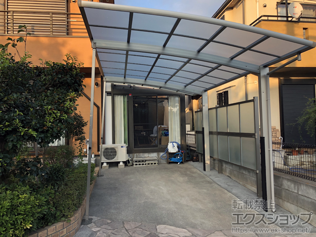 東京都調布市ののカーポート レイナポートグラン　積雪〜20cm対応 施工例