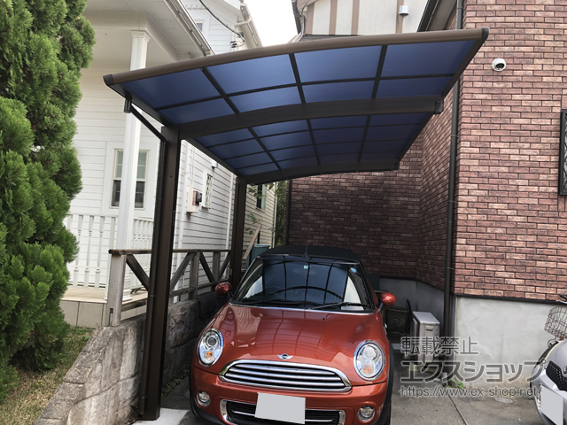 千葉県流山市ののカーポート プレシオスポート 積雪〜20cm対応 施工例