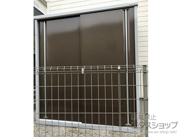 神奈川県川崎市のの物置・屋外倉庫 シンプリー 一般型 1740×755×1903 MJX-177E-TB 施工例