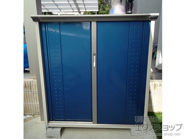 愛知県丹羽郡扶桑町のの物置・屋外倉庫 グランプレステージジャンプ 1304×530×1400（GP-135C-F） GP-135C-F-DB 施工例