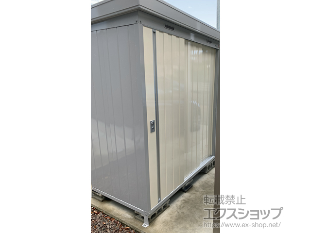 石川県かほく市のの物置・屋外倉庫 ネクスタ 一般型 1790×950×2020（NXN-17S） NXN-17S-FW 施工例