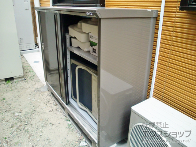 愛知県名古屋市のの物置・屋外倉庫 ナイソーシスター　1740×580×1303 KMW-176C 施工例