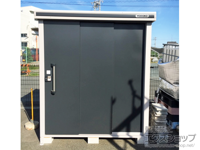 静岡県磐田市のの物置・屋外倉庫 エルモ 一般型 1870×1520×2120（LMD-1815） LMD-1815-SM 施工例