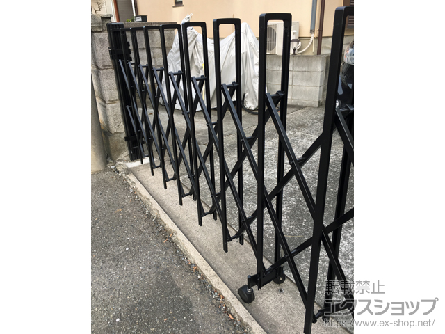 神奈川県大和市ののカーゲート トリップゲート RB型 ノンレール 片開き 35S 施工例