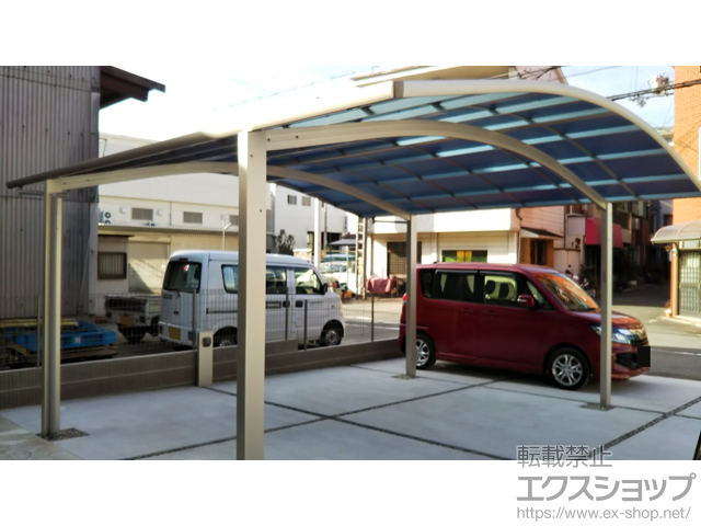 大阪府大阪市ののカーポート レイナツインポートグラン　積雪〜20cm対応 施工例