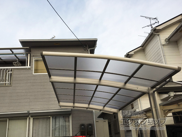 京都府相楽郡精華町ののカーポート レイナポートグラン　積雪〜20cm対応 施工例