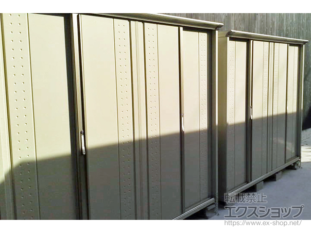 福井県鯖江市のの物置・屋外倉庫 グランプレステージジャンプ 2247×750×1900（GP-227A-F） GP-227A-F-MW 施工例