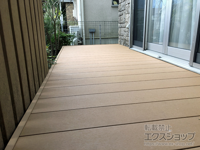 京都府宇治市ののウッドデッキ リウッドデッキ 200 施工例