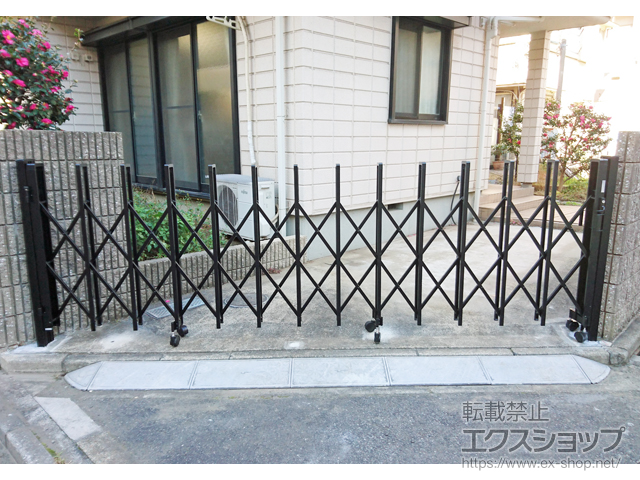 東京都品川区ののカーゲート トリップゲート RB型 ノンレール 片開き 38S 施工例