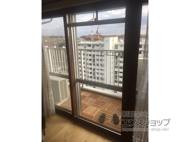 神奈川県川崎市のの内窓（二重窓・二重サッシ） インプラス ダストバリア仕様 FIX窓 施工例