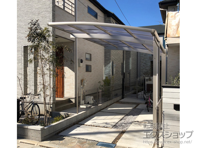 東京都杉並区ののカーポート レイナポートグラン　積雪〜20cm対応 施工例