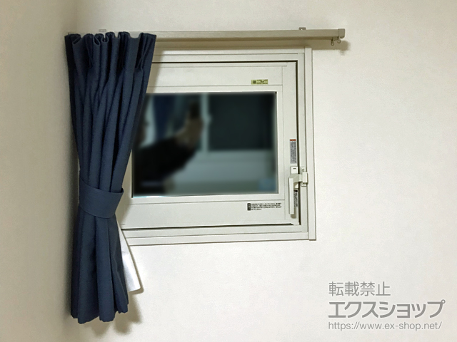 兵庫県神戸市のの二重窓（内窓） インプラス ダストバリア仕様 開き窓 外観右吊元 施工例