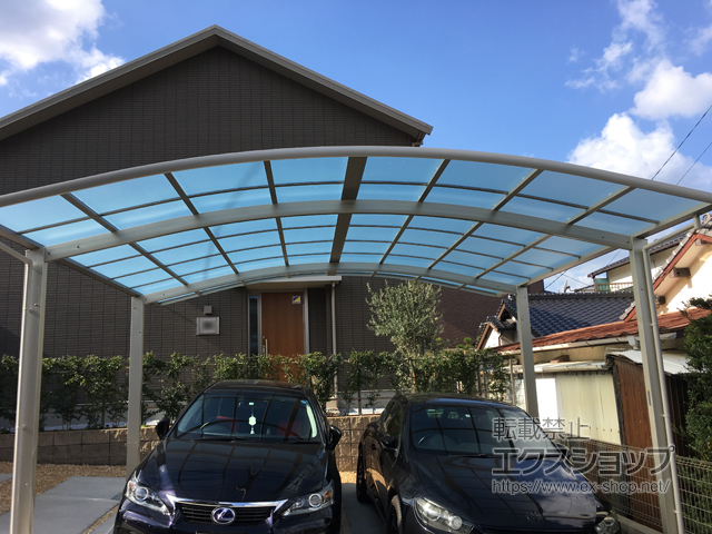 福岡県北九州市ののカーポート レイナツインポートグラン　積雪〜20cm対応 施工例