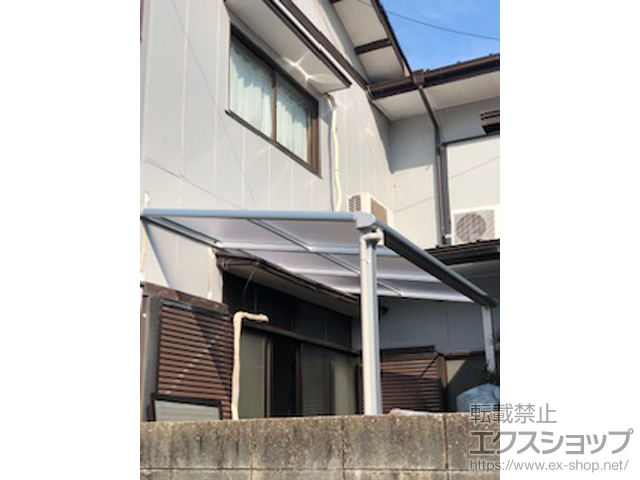 福岡県北九州市ののテラス屋根 ヴェクターテラス F型 テラスタイプ 単体 積雪〜20cm対応 施工例