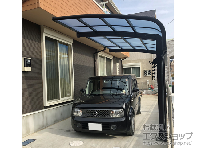 千葉県船橋市ののカーポート レイナキャップポートグラン　積雪〜20cm対応 施工例