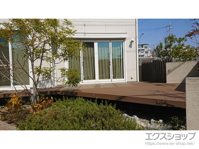 大阪府堺市ののウッドデッキ リウッドデッキ 200 施工例