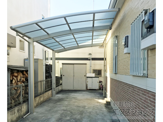 東京都あきる野市ののカーポート レイナポートグラン　積雪〜20cm対応 施工例