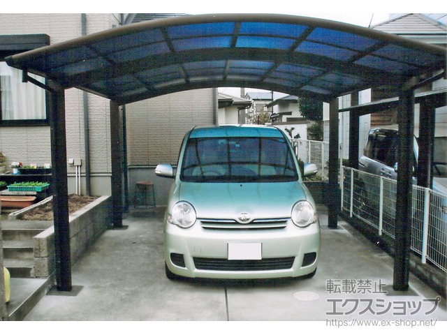 千葉県袖ケ浦市ののカーポート レイナツインポートグラン　積雪〜20cm対応 施工例