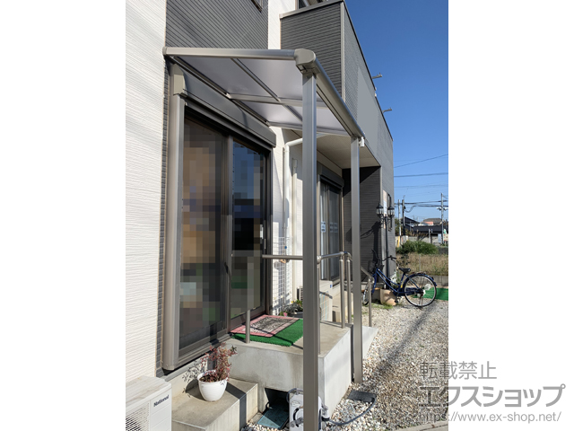 埼玉県上尾市ののテラス屋根 ヴェクターテラス F型 テラスタイプ 単体 積雪〜20cm対応 施工例