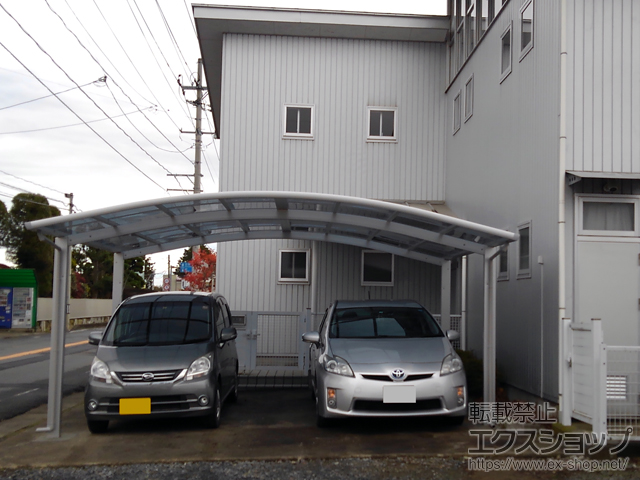 宮城県栗原市ののカーポート レイナツインポートグラン　積雪〜20cm対応 施工例