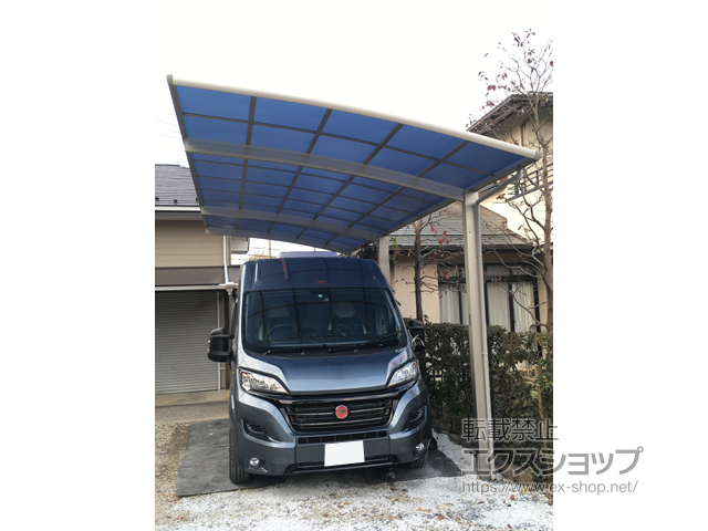 神奈川県横浜市ののカーポート レイナポートグラン 延長　積雪〜20cm対応 施工例