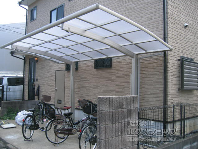 神奈川県川崎市ののカーポート プレシオスポート 積雪〜20cm対応 施工例