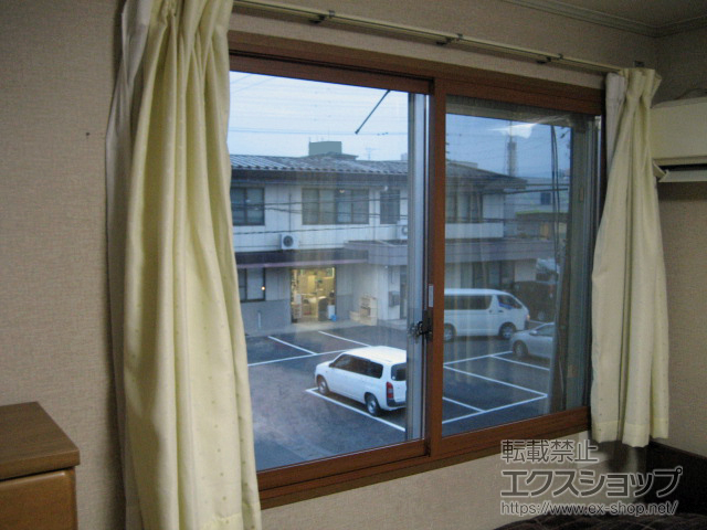 岐阜県大垣市のの二重窓（内窓） インプラス ダストバリア仕様 引違い窓 2枚建 施工例