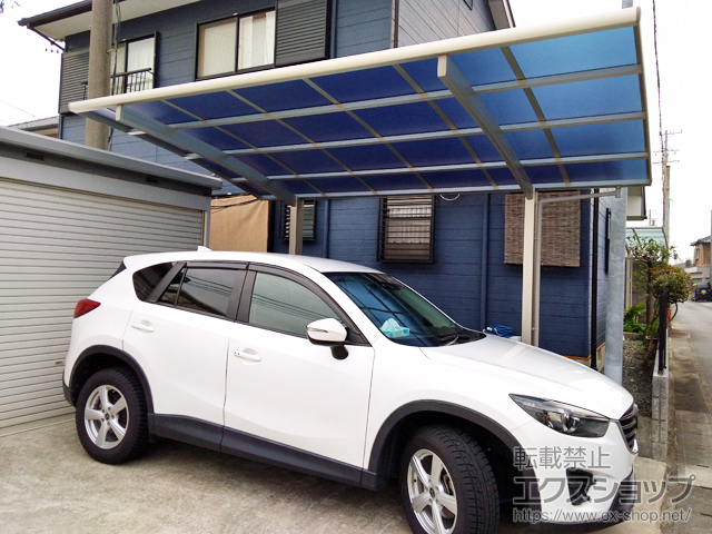 三重県伊勢市ののカーポート レイナポートグランZ　積雪〜20cm対応 施工例