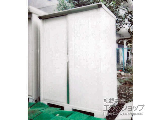 東京都小平市のの物置・屋外倉庫 グランプレステージジャンプ 1488×900×1900 GP-159A-F-MW 施工例