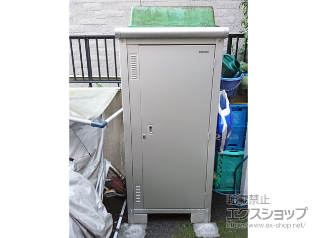 東京都文京区のの物置・屋外倉庫 エスモ 一般型 800×750×1645 ESE-0807C-SS 施工例