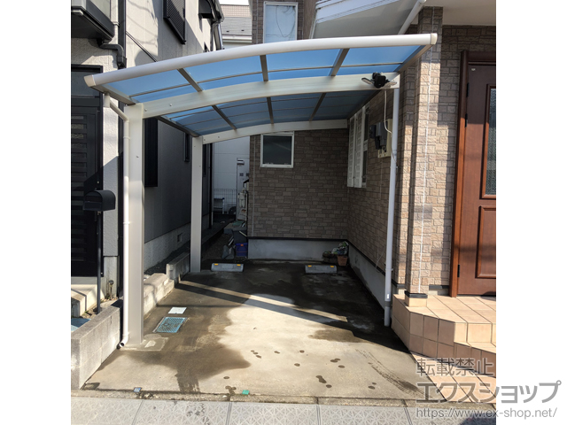 東京都立川市ののカーポート レイナポートグラン　積雪〜20cm対応 施工例