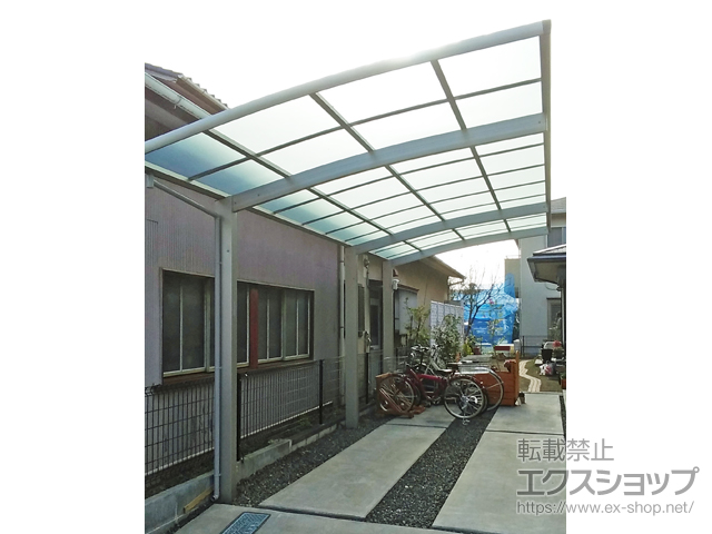 静岡県静岡市ののカーポート レイナポートグラン 延長　積雪〜20cm対応 施工例