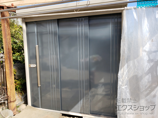 愛知県江南市のの物置・屋外倉庫 Mr.ストックマンダンディ 一般型 2016×1922×2110（ND-2019-Y） ND-2019-Y-J 施工例