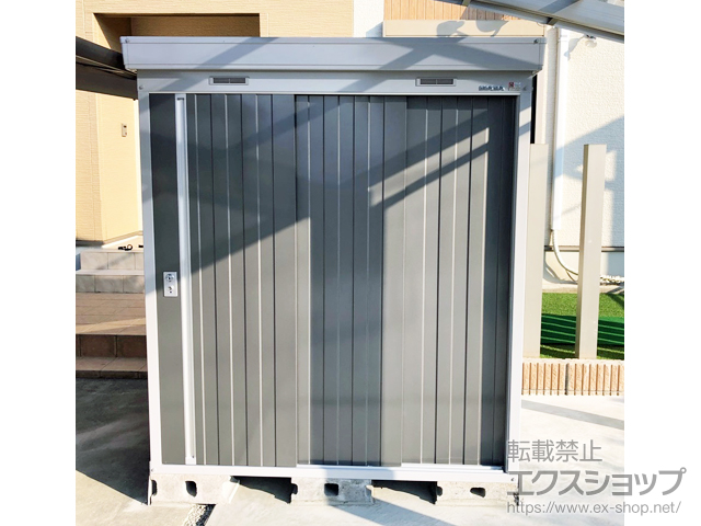 熊本県人吉市のの物置・屋外倉庫 ネクスタ 一般型 1790×1370×2020 NXN-25S-PG 施工例