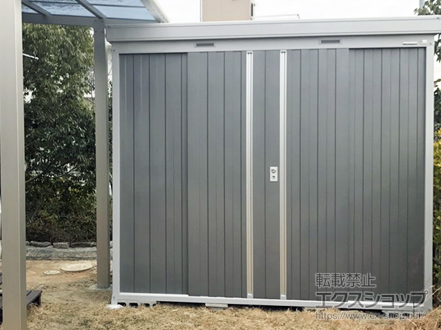 岐阜県多治見市のの物置・屋外倉庫 ネクスタ 一般型 2630×1790×2375（NXN-50H） NXN-50H-PG 施工例