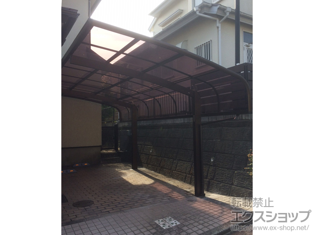 神奈川県横浜市ののカーポート レイナキャップポートグラン　積雪〜20cm対応 施工例