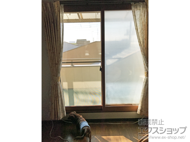 栃木県足利市のの二重窓（内窓） インプラス ダストバリア仕様 引違い窓 2枚建 施工例
