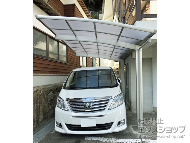 長崎県東彼杵郡川棚町ののカーポート プレシオスポート 積雪〜20cm対応 施工例