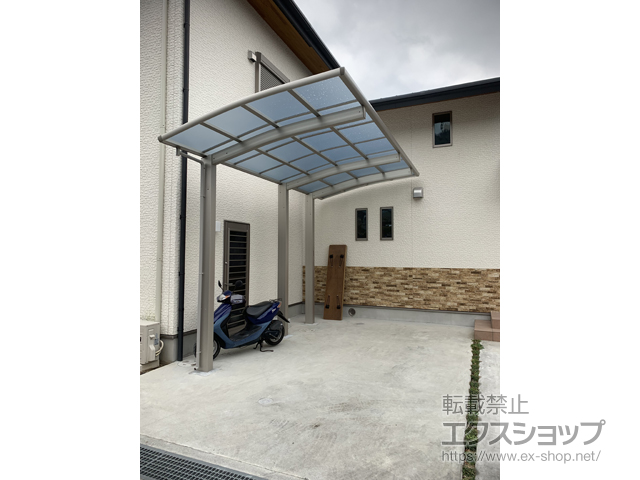 山口県周南市ののカーポート レイナポートグラン50 積雪〜50cm対応 施工例
